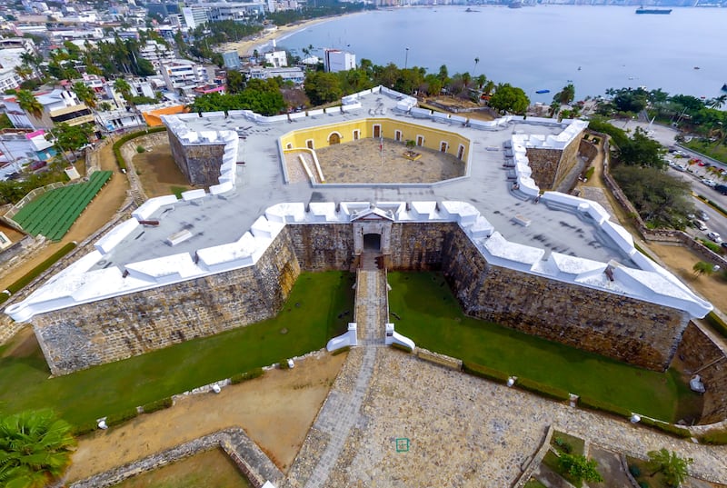 El Fuerte de San Diego alberga la historia del puerto de Guerrero; desde ser punto de comercio con China hasta fortaleza de Morelos.