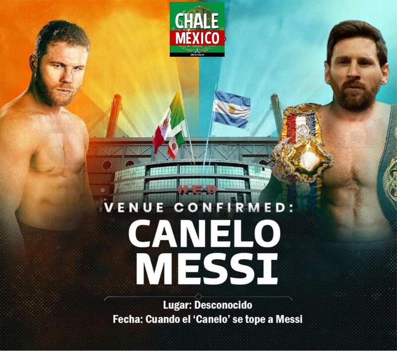 Los mejores memes Canelo vs Messi