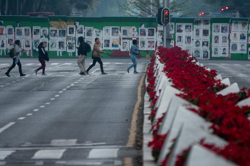 Calles de la CDMX lucen desiertas en Navidad del 2023