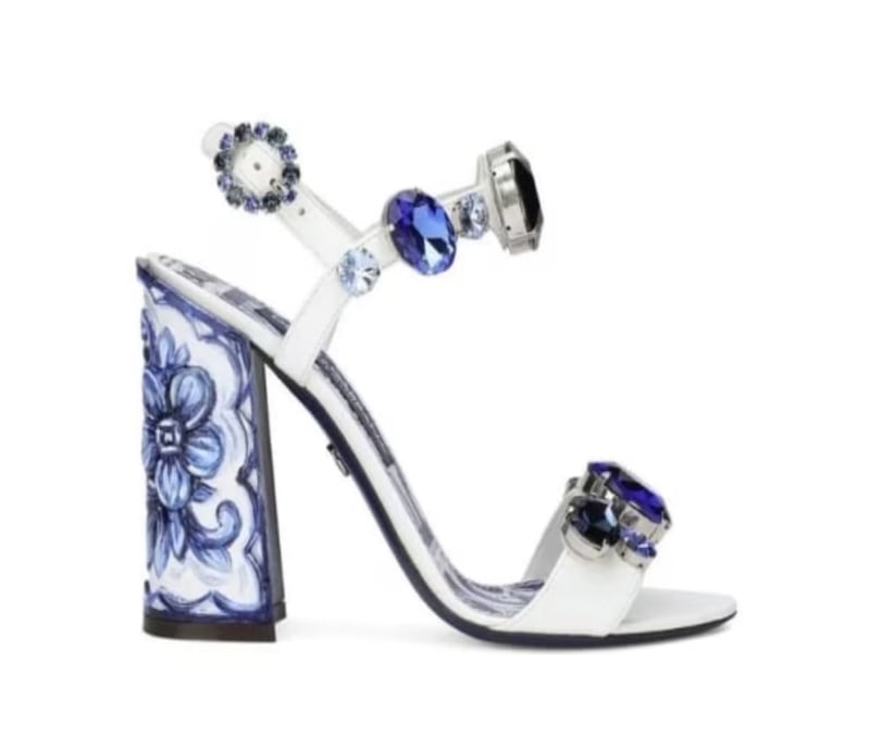 Zapatos que lució Angélica Rivera, by Dolce & Gabbana
