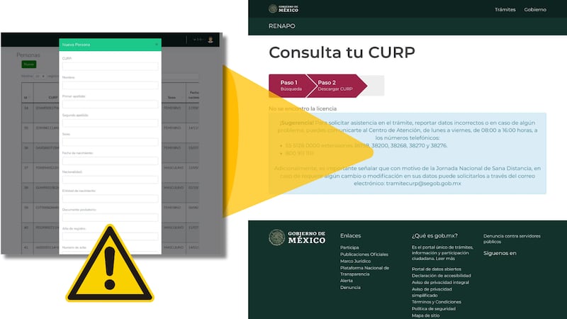 Fraude en trámite de CURP para extranjeros: sitios falsos prometen documentos oficiales pero entregan malware y datos manipulados.