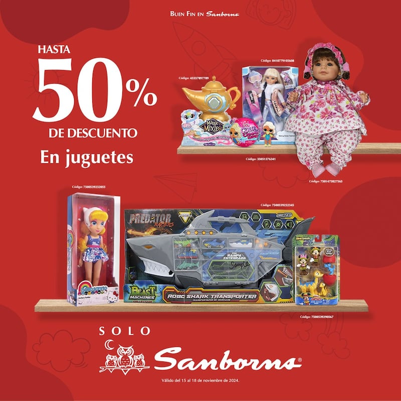 Buen Fin 2024, Ofertas, Sanborns