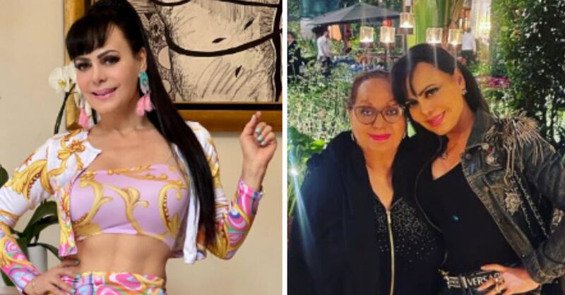 Maribel Guardia es el apoyo de su hermana Vilma Chacón a quien considera su madre de crianza