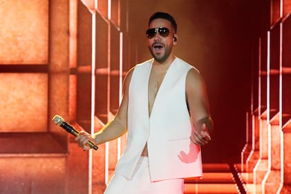 Romeo Santos en concierto en el Campo Marte