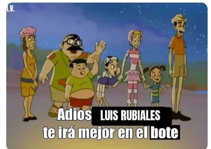 Memes renuncia Luis Rubiales