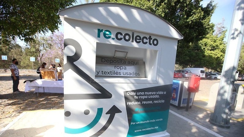 Campaña de acopio de textiles y electrónicos en GDL. Foto: Redes sociales Gobierno de Guadalajara