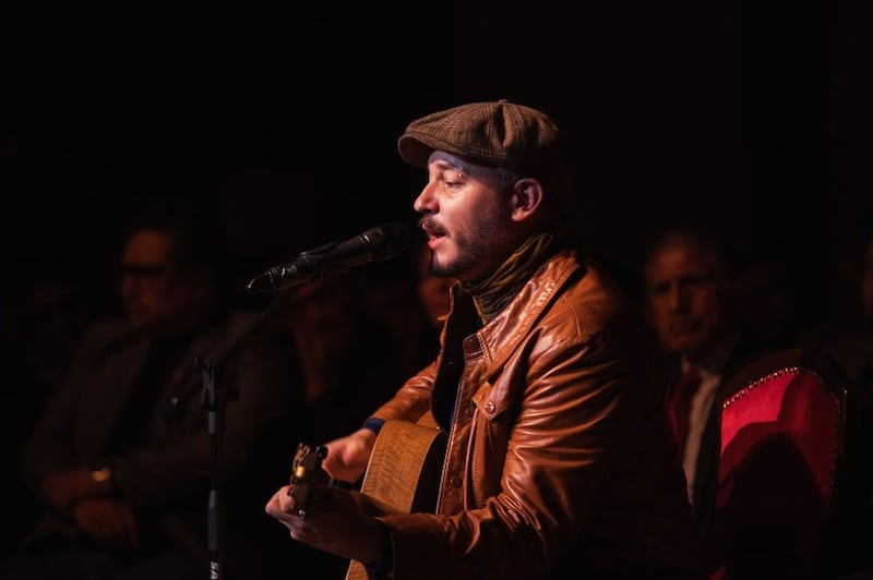 Fernando Delgadillo, Rafael Mendoza y Miguel Inzunza en concierto