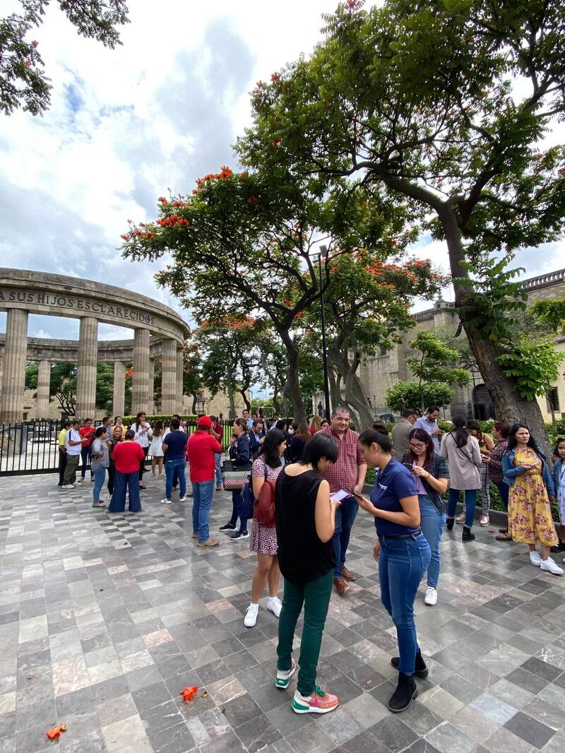 Los tapatíos también salieron a la calle