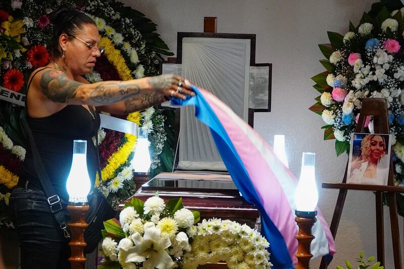 Funeral de la activista trans Samantha Fonseca Gomes