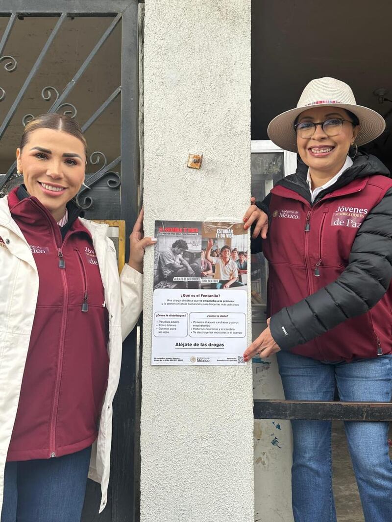 Encabezan Marina del Pilar y Esthela Damián Jornada de Paz en Tijuana