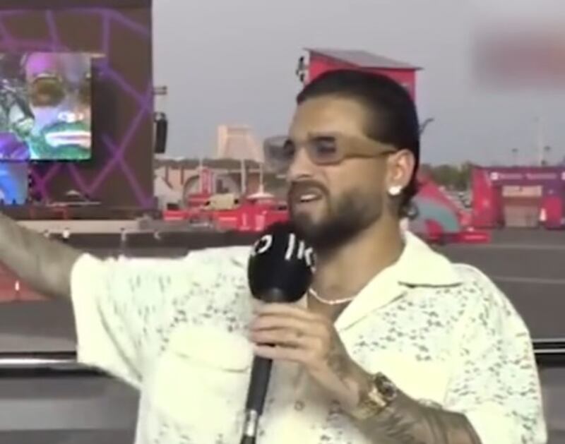 Maluma himno Qatar