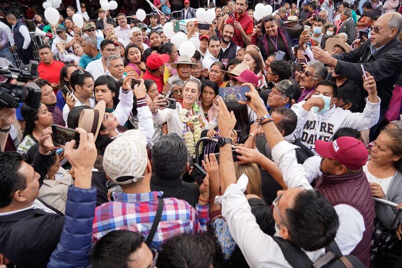 Se combatirá la violencia política contra las mujeres, afirma Sheinbaum en Michoacán