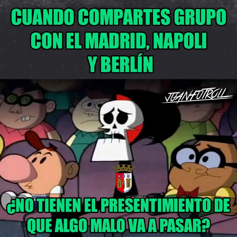 Memes sorteo Champions League