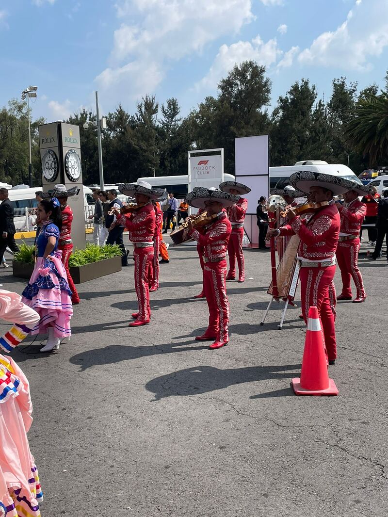 Gran Premio de México día 1.