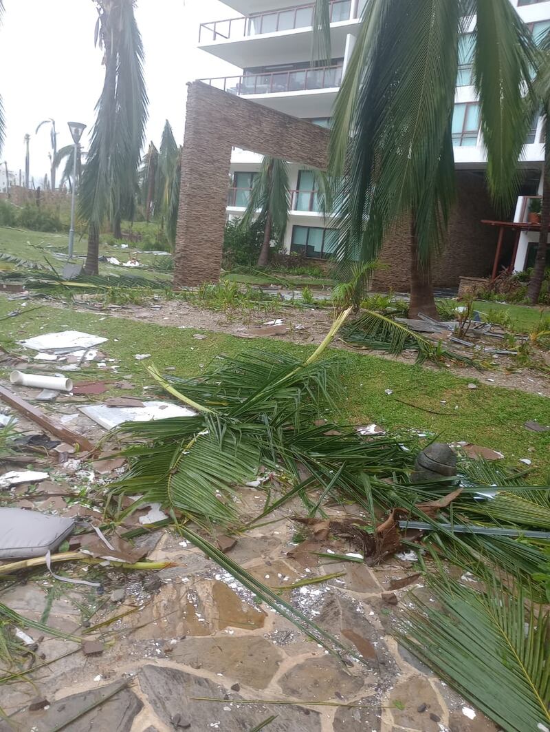 Huracán ‘Otis’ destrozó Acapulco, Guerrero