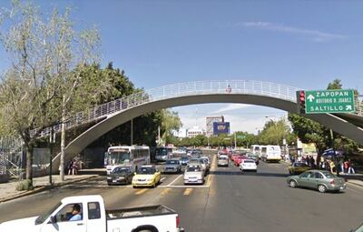 El Puente de la Normal fue destruido durante las obras de la Línea 3 del Tren Ligero.