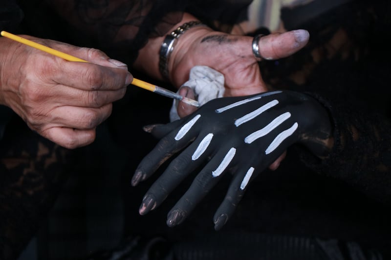 La Catrina maquillaje