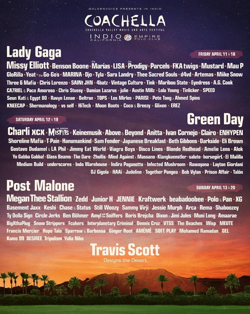 Cartel de Coachella 2025