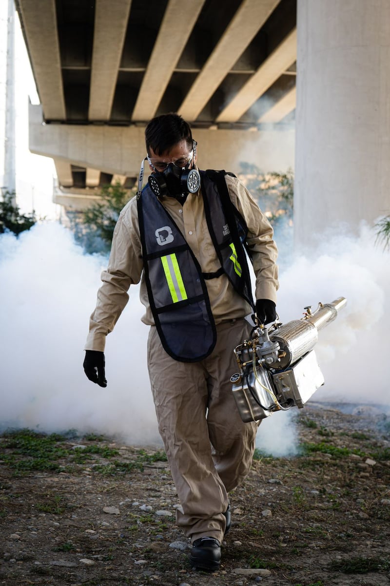 San Pedro tomó acciones en la colonia Lucio Blanco donde ya se registraron varios casos de dengue.