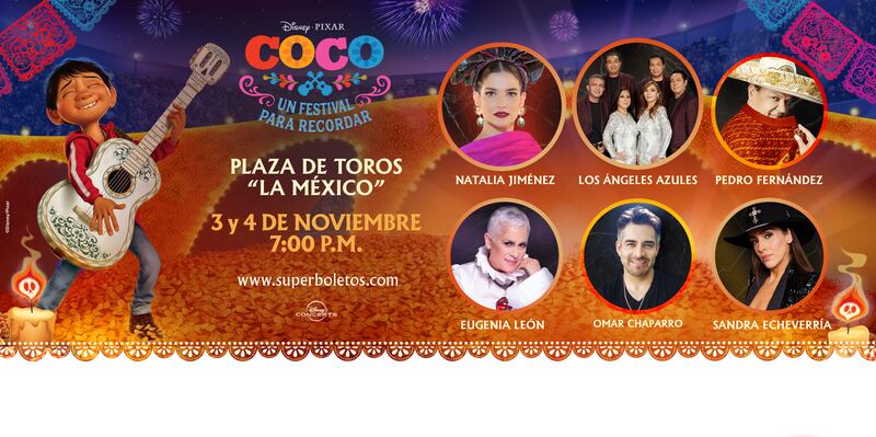 Los Ángeles Azules llegarán a “Coco: Un festival para recordar”