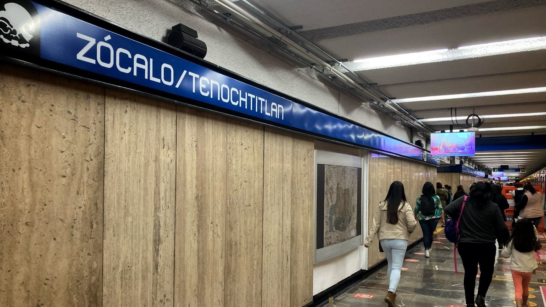 No se sabe la fecha en la que volverá a abrir la estación Zócalo del Metro de la CDMX.