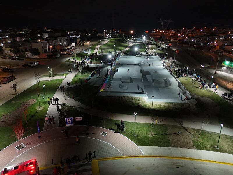 El Macro Parque se ubica en la colonia Valles de Santa María.