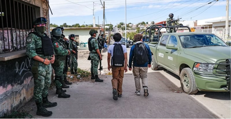 Militares en Sinaloa