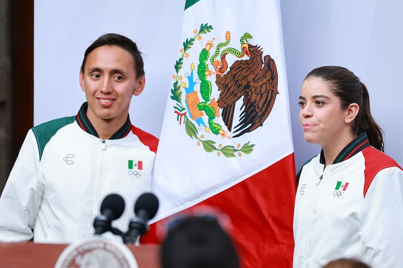 Emiliano Hernández y Alejandra Orozco