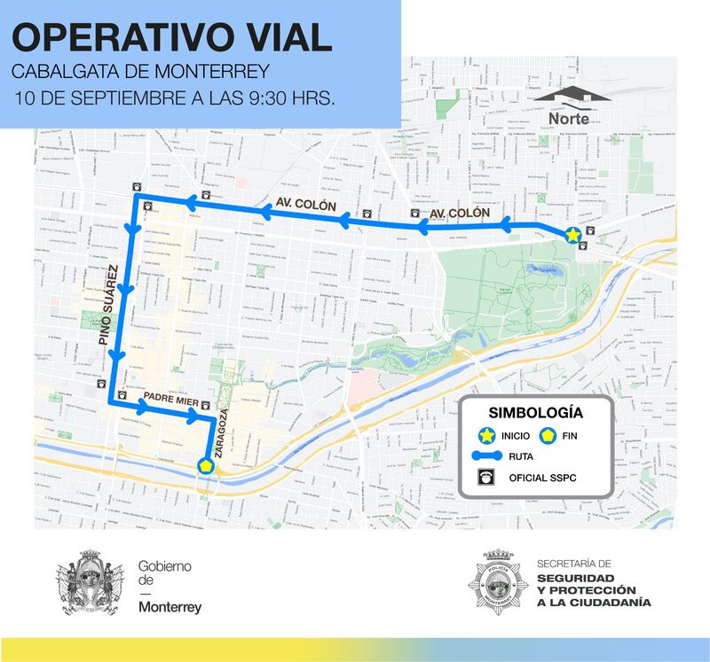 Aquí se puede verificar cuáles son las calles por las que pasará la cabalgata.