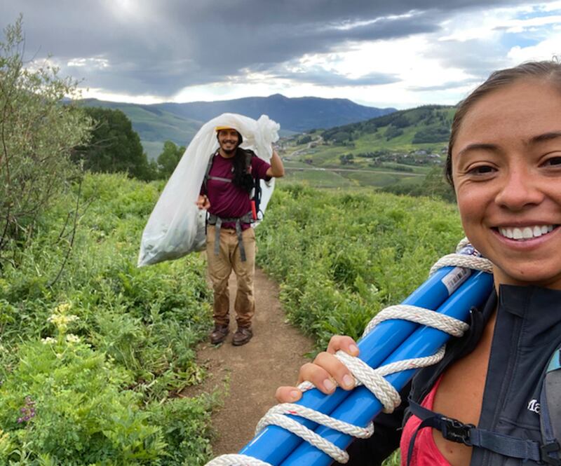 Roxanne Cruz-de Hoyos se había comprometido con Gabriel Trujillo  (Roxanne Cruz-de Hoyos vía AP).