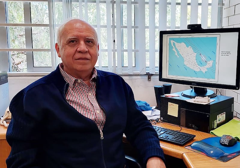 Armando García de León Loza, investigador de la UNAM