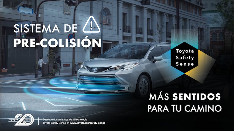 ¿Cómo funciona el Sistema Toyota Safety Sense?