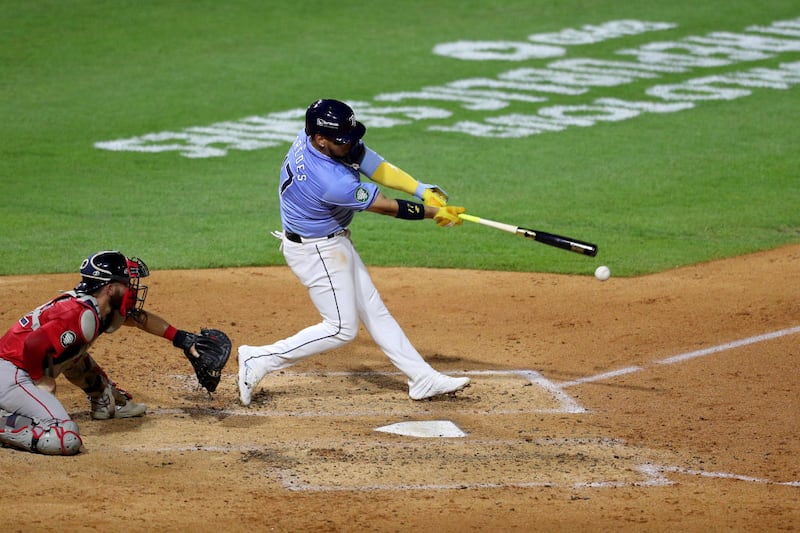 Isaac Paredes será uno de los peloteros mexicanos que buscará consolidarse en las Grandes Ligas con Tampa Bay Rays.