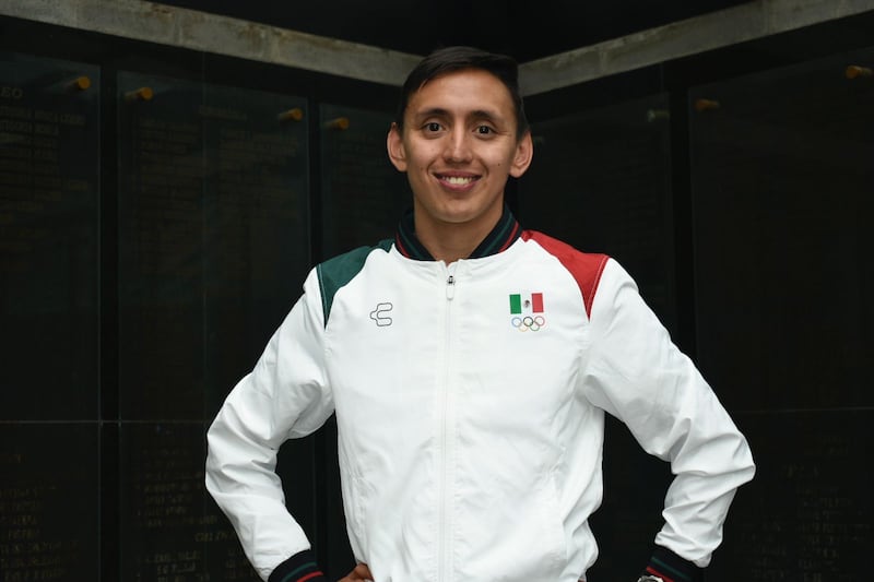 Emiliano Hernández se dijo honrado de ser uno de los abanderados de la delegación tricolor para los Juegos Olímpicos París 2024.