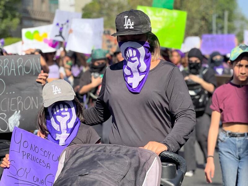 Marcha del 8M en Guadalajara, Jalisco