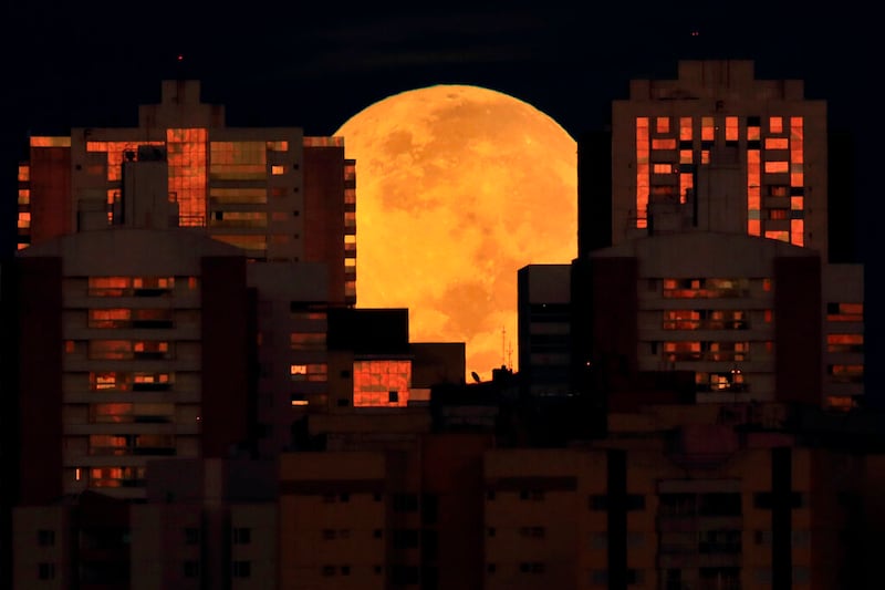 Eclipse lunar total Brasil