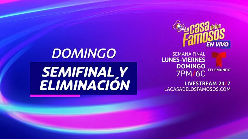 Domingo la casa de los famosos 4 Telemundo 52