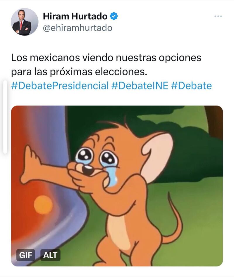 Memes por el primer debate presidencial