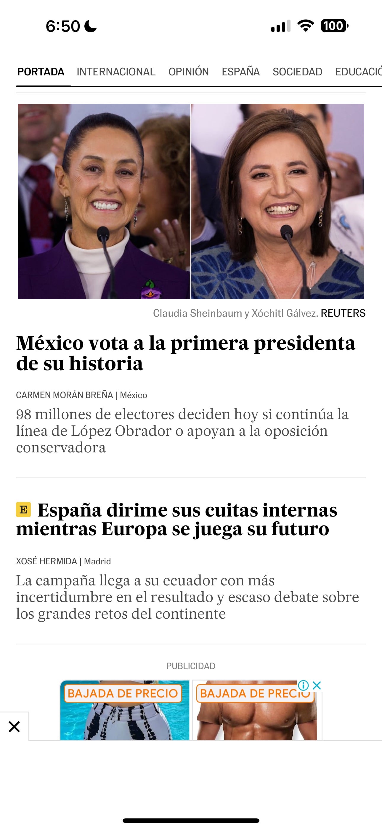 Más de 100 medios internacionales están acreditados para seguir la elección este domingo en México