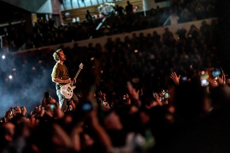 La agrupación realizó el segundo concierto en México.