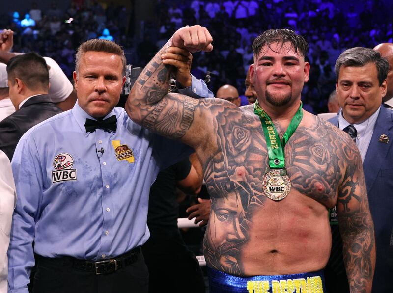 Andy Ruiz se enfrentó a Luis Ortiz este fin de semana