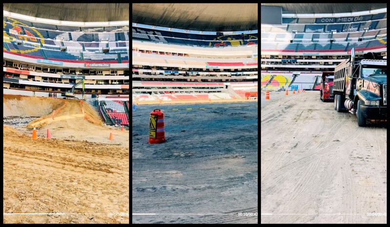 Estadio Azteca remodelación