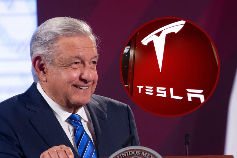 Mientras el gobernador habla de la instalación de la planta de Tesla en Nuevo León, el presidente pide una planeación nacional.