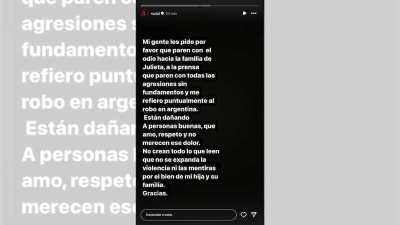 A través de Instagram, Christian Nodal pidió que parara el odio hacia Cazzu