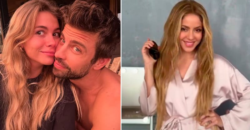 Piqué y Shakira novia