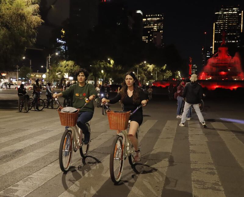 Paseo en bici nocturno