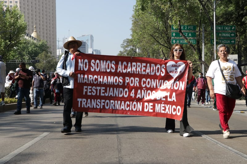 La manifestación reunió a miles de personas del Ángel de la Independencia al Zócalo capitalino. (Ángel Cruz/ Publimetro)