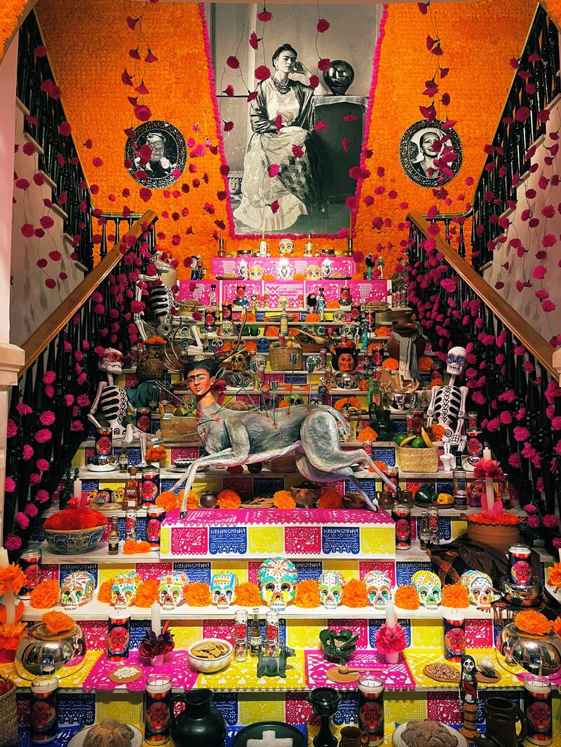 Altar de Muertos en el Museo Dolores Olmedo