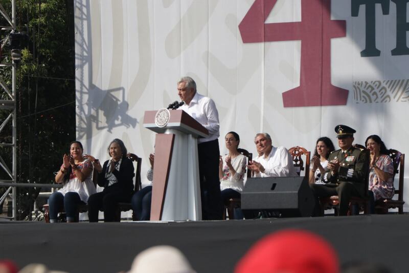 Marcha de AMLO: discurso en el Zócalo 27 de noviembre 2022