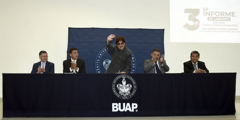 María Lilia Cedillo preside informe de labores de la Facultad de Ciencias Agrícolas y Pecuarias